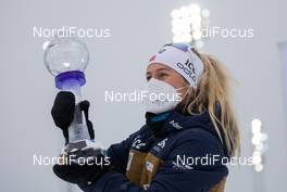 18.03.2021, Oestersund, Sweden, (SWE): Tiril Eckhoff (NOR) - IBU World Cup Biathlon, cups, Oestersund (SWE). www.nordicfocus.com. © Manzoni/NordicFocus. Every downloaded picture is fee-liable.