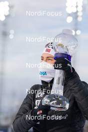 21.03.2021, Oestersund, Sweden, (SWE): Ingrid Landmark Tandrevold (NOR) - IBU World Cup Biathlon, cups, Oestersund (SWE). www.nordicfocus.com. © Manzoni/NordicFocus. Every downloaded picture is fee-liable.