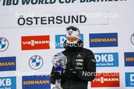 18.03.2021, Oestersund, Sweden, (SWE): Johannes Thingnes Boe (NOR) - IBU World Cup Biathlon, cups, Oestersund (SWE). www.nordicfocus.com. © Manzoni/NordicFocus. Every downloaded picture is fee-liable.