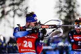 21.03.2021, Oestersund, Sweden, (SWE): Benjamin Weger (SUI) - IBU World Cup Biathlon, mass men, Oestersund (SWE). www.nordicfocus.com. © Manzoni/NordicFocus. Every downloaded picture is fee-liable.