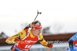 21.03.2021, Oestersund, Sweden, (SWE): Benedikt Doll (GER) - IBU World Cup Biathlon, mass men, Oestersund (SWE). www.nordicfocus.com. © Manzoni/NordicFocus. Every downloaded picture is fee-liable.