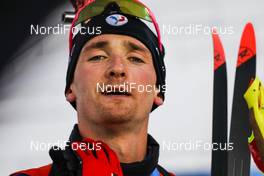21.03.2021, Oestersund, Sweden, (SWE): Fabien Claude (FRA) - IBU World Cup Biathlon, mass men, Oestersund (SWE). www.nordicfocus.com. © Manzoni/NordicFocus. Every downloaded picture is fee-liable.