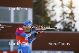 21.03.2021, Oestersund, Sweden, (SWE): Eduard Latypov (RUS) - IBU World Cup Biathlon, mass men, Oestersund (SWE). www.nordicfocus.com. © Manzoni/NordicFocus. Every downloaded picture is fee-liable.