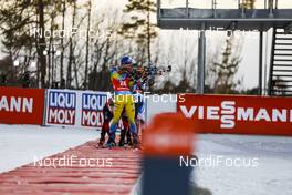 21.03.2021, Oestersund, Sweden, (SWE): Jesper Nelin (SWE) - IBU World Cup Biathlon, mass men, Oestersund (SWE). www.nordicfocus.com. © Manzoni/NordicFocus. Every downloaded picture is fee-liable.