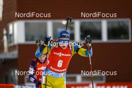 21.03.2021, Oestersund, Sweden, (SWE): Sebastian Samuelsson (SWE) - IBU World Cup Biathlon, mass men, Oestersund (SWE). www.nordicfocus.com. © Manzoni/NordicFocus. Every downloaded picture is fee-liable.