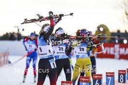 21.03.2021, Oestersund, Sweden, (SWE): Ingrid Landmark Tandrevold (NOR) - IBU World Cup Biathlon, mass women, Oestersund (SWE). www.nordicfocus.com. © Manzoni/NordicFocus. Every downloaded picture is fee-liable.