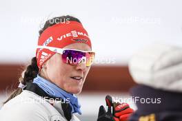 21.03.2021, Oestersund, Sweden, (SWE): Denise Herrmann (GER) - IBU World Cup Biathlon, mass women, Oestersund (SWE). www.nordicfocus.com. © Manzoni/NordicFocus. Every downloaded picture is fee-liable.