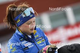21.03.2021, Oestersund, Sweden, (SWE): Linn Persson (SWE) - IBU World Cup Biathlon, mass women, Oestersund (SWE). www.nordicfocus.com. © Manzoni/NordicFocus. Every downloaded picture is fee-liable.