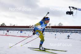 21.03.2021, Oestersund, Sweden, (SWE): Linn Persson (SWE) - IBU World Cup Biathlon, mass women, Oestersund (SWE). www.nordicfocus.com. © Manzoni/NordicFocus. Every downloaded picture is fee-liable.