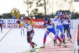 21.03.2021, Oestersund, Sweden, (SWE): Janina Hettich (ER) - IBU World Cup Biathlon, mass women, Oestersund (SWE). www.nordicfocus.com. © Manzoni/NordicFocus. Every downloaded picture is fee-liable.