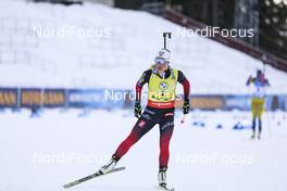 21.03.2021, Oestersund, Sweden, (SWE): Tiril Eckhoff (NOR) - IBU World Cup Biathlon, mass women, Oestersund (SWE). www.nordicfocus.com. © Manzoni/NordicFocus. Every downloaded picture is fee-liable.