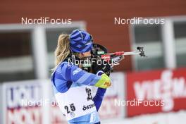 21.03.2021, Oestersund, Sweden, (SWE): Hanna Sola (BLR) - IBU World Cup Biathlon, mass women, Oestersund (SWE). www.nordicfocus.com. © Manzoni/NordicFocus. Every downloaded picture is fee-liable.