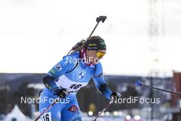 21.03.2021, Oestersund, Sweden, (SWE): Anais Bescond (FRA) - IBU World Cup Biathlon, mass women, Oestersund (SWE). www.nordicfocus.com. © Manzoni/NordicFocus. Every downloaded picture is fee-liable.