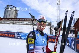 21.03.2021, Oestersund, Sweden, (SWE): Marte Olsbu Roeiseland (NOR) - IBU World Cup Biathlon, mass women, Oestersund (SWE). www.nordicfocus.com. © Manzoni/NordicFocus. Every downloaded picture is fee-liable.