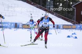 21.03.2021, Oestersund, Sweden, (SWE): Karoline Offigstad Knotten (NOR) - IBU World Cup Biathlon, mass women, Oestersund (SWE). www.nordicfocus.com. © Manzoni/NordicFocus. Every downloaded picture is fee-liable.