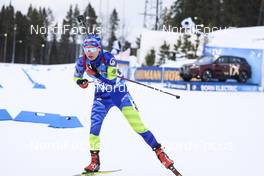 21.03.2021, Oestersund, Sweden, (SWE): Elena Kruchinkina (BLR) - IBU World Cup Biathlon, mass women, Oestersund (SWE). www.nordicfocus.com. © Manzoni/NordicFocus. Every downloaded picture is fee-liable.
