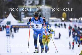 21.03.2021, Oestersund, Sweden, (SWE): Justine Braisaz-Bouchet (FRA) - IBU World Cup Biathlon, mass women, Oestersund (SWE). www.nordicfocus.com. © Manzoni/NordicFocus. Every downloaded picture is fee-liable.