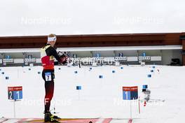 20.03.2021, Oestersund, Sweden, (SWE): Johannes Thingnes Boe (NOR) - IBU World Cup Biathlon, pursuit men, Oestersund (SWE). www.nordicfocus.com. © Manzoni/NordicFocus. Every downloaded picture is fee-liable.