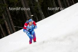 20.03.2021, Oestersund, Sweden, (SWE): Eduard Latypov (RUS) - IBU World Cup Biathlon, pursuit men, Oestersund (SWE). www.nordicfocus.com. © Manzoni/NordicFocus. Every downloaded picture is fee-liable.