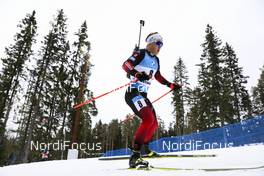 20.03.2021, Oestersund, Sweden, (SWE): Johannes Dale (NOR) - IBU World Cup Biathlon, pursuit men, Oestersund (SWE). www.nordicfocus.com. © Manzoni/NordicFocus. Every downloaded picture is fee-liable.