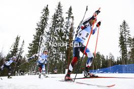 20.03.2021, Oestersund, Sweden, (SWE): Michal Krcmar (CZE), Jakub Stvrtecky (CZE), (l-r) - IBU World Cup Biathlon, pursuit men, Oestersund (SWE). www.nordicfocus.com. © Manzoni/NordicFocus. Every downloaded picture is fee-liable.