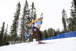 20.03.2021, Oestersund, Sweden, (SWE): Justus Strelow (GER) - IBU World Cup Biathlon, pursuit men, Oestersund (SWE). www.nordicfocus.com. © Manzoni/NordicFocus. Every downloaded picture is fee-liable.