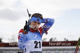 20.03.2021, Oestersund, Sweden, (SWE): Matvey Eliseev (RUS) - IBU World Cup Biathlon, pursuit men, Oestersund (SWE). www.nordicfocus.com. © Manzoni/NordicFocus. Every downloaded picture is fee-liable.