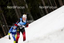 20.03.2021, Oestersund, Sweden, (SWE): Aleksander Fjeld Andersen (NOR) - IBU World Cup Biathlon, pursuit men, Oestersund (SWE). www.nordicfocus.com. © Manzoni/NordicFocus. Every downloaded picture is fee-liable.