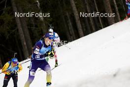 20.03.2021, Oestersund, Sweden, (SWE): Dmytro Pidruchnyi (UKR) - IBU World Cup Biathlon, pursuit men, Oestersund (SWE). www.nordicfocus.com. © Manzoni/NordicFocus. Every downloaded picture is fee-liable.