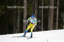 20.03.2021, Oestersund, Sweden, (SWE): Sebastian Samuelsson (SWE), Sebastian Samuelsson (SWE) - IBU World Cup Biathlon, pursuit men, Oestersund (SWE). www.nordicfocus.com. © Manzoni/NordicFocus. Every downloaded picture is fee-liable.