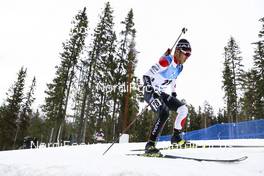 20.03.2021, Oestersund, Sweden, (SWE): Tsukasa Kobonoki (JPN) - IBU World Cup Biathlon, pursuit men, Oestersund (SWE). www.nordicfocus.com. © Manzoni/NordicFocus. Every downloaded picture is fee-liable.