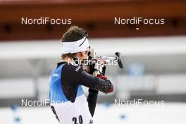 20.03.2021, Oestersund, Sweden, (SWE): Felix Leitner (AUT) - IBU World Cup Biathlon, pursuit men, Oestersund (SWE). www.nordicfocus.com. © Manzoni/NordicFocus. Every downloaded picture is fee-liable.