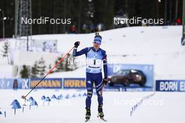 20.03.2021, Oestersund, Sweden, (SWE): Lukas Hofer (ITA) - IBU World Cup Biathlon, pursuit men, Oestersund (SWE). www.nordicfocus.com. © Manzoni/NordicFocus. Every downloaded picture is fee-liable.