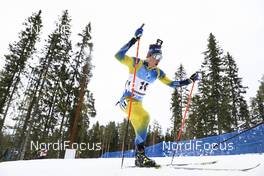 20.03.2021, Oestersund, Sweden, (SWE): Martin Ponsiluoma (SWE) - IBU World Cup Biathlon, pursuit men, Oestersund (SWE). www.nordicfocus.com. © Manzoni/NordicFocus. Every downloaded picture is fee-liable.