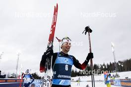 20.03.2021, Oestersund, Sweden, (SWE): Sturla Holm Laegreid (NOR) - IBU World Cup Biathlon, pursuit men, Oestersund (SWE). www.nordicfocus.com. © Manzoni/NordicFocus. Every downloaded picture is fee-liable.