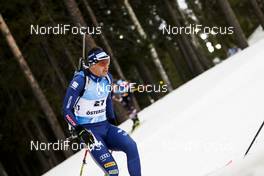 20.03.2021, Oestersund, Sweden, (SWE): Dominik Windisch (ITA) - IBU World Cup Biathlon, pursuit men, Oestersund (SWE). www.nordicfocus.com. © Manzoni/NordicFocus. Every downloaded picture is fee-liable.
