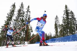 20.03.2021, Oestersund, Sweden, (SWE): Evgeniy Garanichev (RUS) - IBU World Cup Biathlon, pursuit men, Oestersund (SWE). www.nordicfocus.com. © Manzoni/NordicFocus. Every downloaded picture is fee-liable.