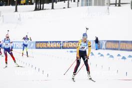 20.03.2021, Oestersund, Sweden, (SWE): Franziska Preuss (GER) - IBU World Cup Biathlon, pursuit women, Oestersund (SWE). www.nordicfocus.com. © Manzoni/NordicFocus. Every downloaded picture is fee-liable.