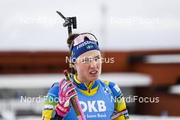 20.03.2021, Oestersund, Sweden, (SWE): Hanna Oeberg (SWE) - IBU World Cup Biathlon, pursuit women, Oestersund (SWE). www.nordicfocus.com. © Manzoni/NordicFocus. Every downloaded picture is fee-liable.