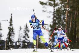 20.03.2021, Oestersund, Sweden, (SWE): Dzinara Alimbekava (BLR) - IBU World Cup Biathlon, pursuit women, Oestersund (SWE). www.nordicfocus.com. © Manzoni/NordicFocus. Every downloaded picture is fee-liable.