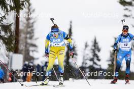 20.03.2021, Oestersund, Sweden, (SWE): Linn Persson (SWE) - IBU World Cup Biathlon, pursuit women, Oestersund (SWE). www.nordicfocus.com. © Manzoni/NordicFocus. Every downloaded picture is fee-liable.