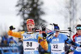 20.03.2021, Oestersund, Sweden, (SWE): Denise Herrmann (GER) - IBU World Cup Biathlon, pursuit women, Oestersund (SWE). www.nordicfocus.com. © Manzoni/NordicFocus. Every downloaded picture is fee-liable.