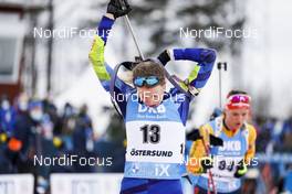 20.03.2021, Oestersund, Sweden, (SWE): Hanna Sola (BLR) - IBU World Cup Biathlon, pursuit women, Oestersund (SWE). www.nordicfocus.com. © Manzoni/NordicFocus. Every downloaded picture is fee-liable.
