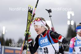20.03.2021, Oestersund, Sweden, (SWE): Emma Lunder (CAN) - IBU World Cup Biathlon, pursuit women, Oestersund (SWE). www.nordicfocus.com. © Manzoni/NordicFocus. Every downloaded picture is fee-liable.