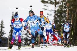 20.03.2021, Oestersund, Sweden, (SWE): Anais Bescond (FRA) - IBU World Cup Biathlon, pursuit women, Oestersund (SWE). www.nordicfocus.com. © Manzoni/NordicFocus. Every downloaded picture is fee-liable.