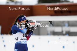 20.03.2021, Oestersund, Sweden, (SWE): Aita Gasparin (SUI) - IBU World Cup Biathlon, pursuit women, Oestersund (SWE). www.nordicfocus.com. © Manzoni/NordicFocus. Every downloaded picture is fee-liable.