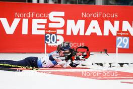 20.03.2021, Oestersund, Sweden, (SWE): Clare Egan (USA) - IBU World Cup Biathlon, pursuit women, Oestersund (SWE). www.nordicfocus.com. © Manzoni/NordicFocus. Every downloaded picture is fee-liable.
