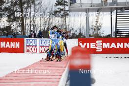 20.03.2021, Oestersund, Sweden, (SWE): Chloe Chevalier (FRA) - IBU World Cup Biathlon, pursuit women, Oestersund (SWE). www.nordicfocus.com. © Manzoni/NordicFocus. Every downloaded picture is fee-liable.