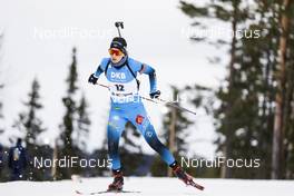 20.03.2021, Oestersund, Sweden, (SWE): Chloe Chevalier (FRA) - IBU World Cup Biathlon, pursuit women, Oestersund (SWE). www.nordicfocus.com. © Manzoni/NordicFocus. Every downloaded picture is fee-liable.