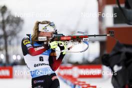 20.03.2021, Oestersund, Sweden, (SWE): Marte Olsbu Roeiseland (NOR) - IBU World Cup Biathlon, pursuit women, Oestersund (SWE). www.nordicfocus.com. © Manzoni/NordicFocus. Every downloaded picture is fee-liable.